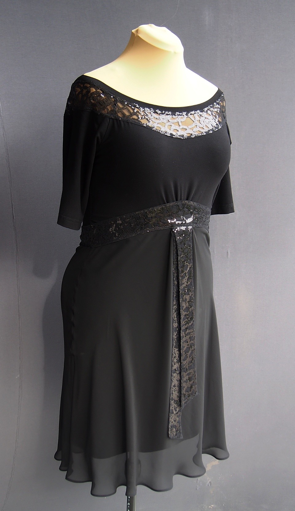 ta-0364 black tango dress